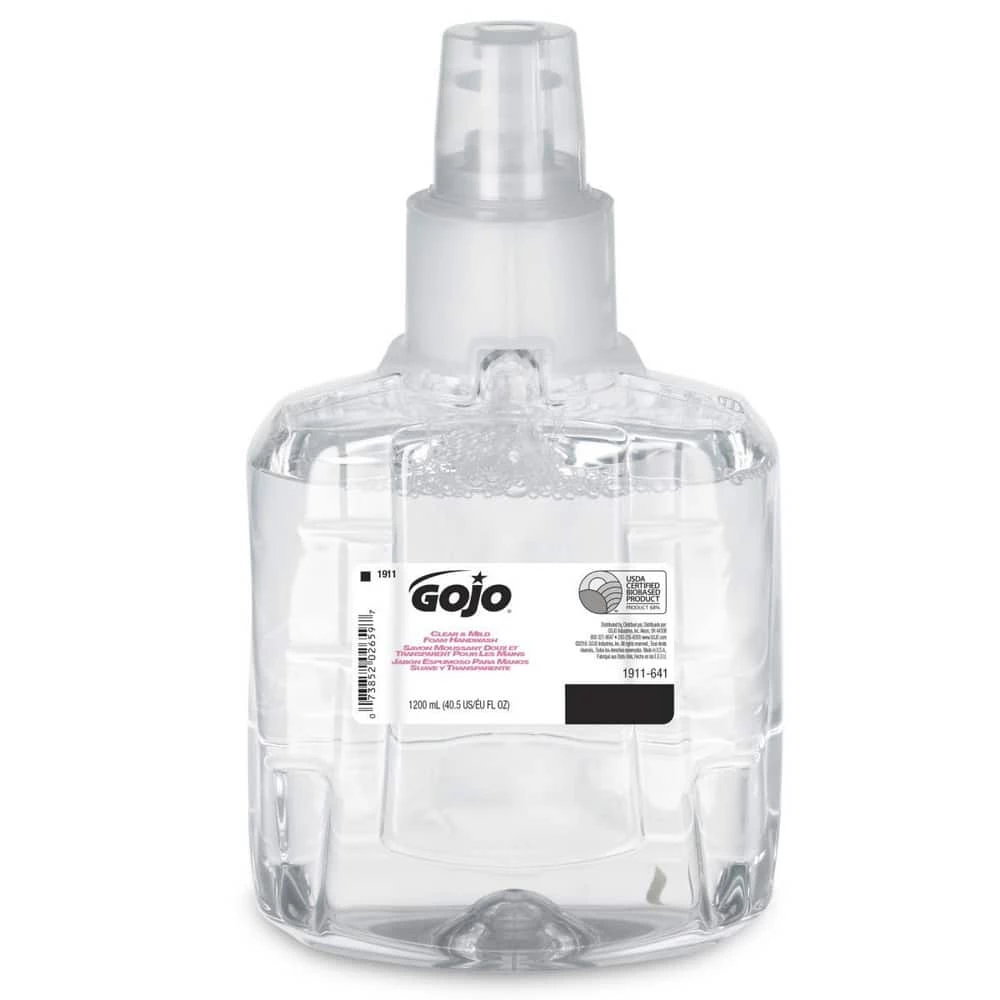 Deals 😀 GOJO Clear & Mild 1200ml Clear and Mild Foam Handwash 👏