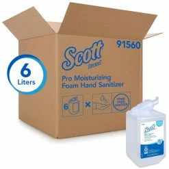 Cheap ❤️ Scott® Kleenex® 1 L Moisturizing Foam Hand Sanitizer (Case of 6) 🌟