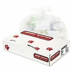 Discount 🔔 Jaguar Plastics 38 x 63 in. 60 gal 1.8 mil Can Liner in Clear 🎉