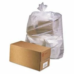 Best Sale 👏 Jaguar Plastics 38 x 65 in. 60 gal 2.5 mil Can Liner in Clear 🔥