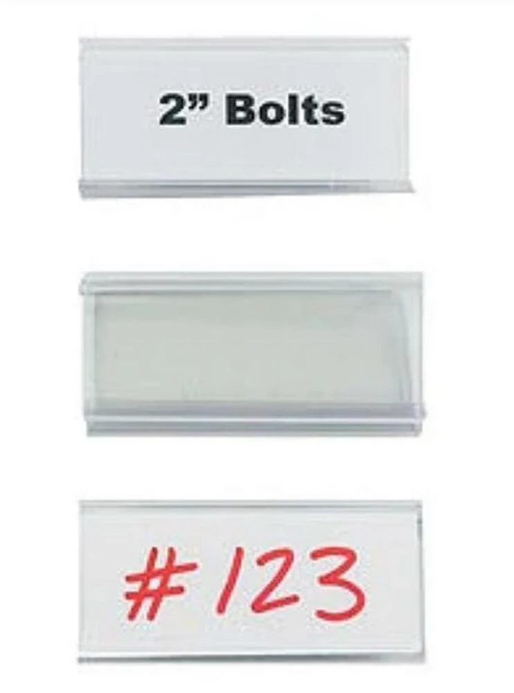 Flash Sale 🔥 Officemax Wire-Rac™ 3 x 1-5/6 in. Plastic Snap-on Holder (Box of 25) 🛒