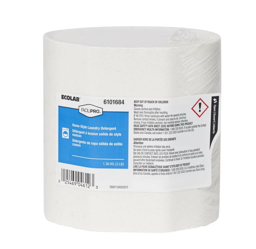 Best reviews of 💯 Ecolab FaciliPro™ 3 lb. Solid Laundry Detergent (Case of 4) 😉