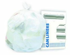 Brand new 💯 Boardwalk® 31 x 24 in. 16 gal High-Density Coreless Liner Roll in Clear ✔️