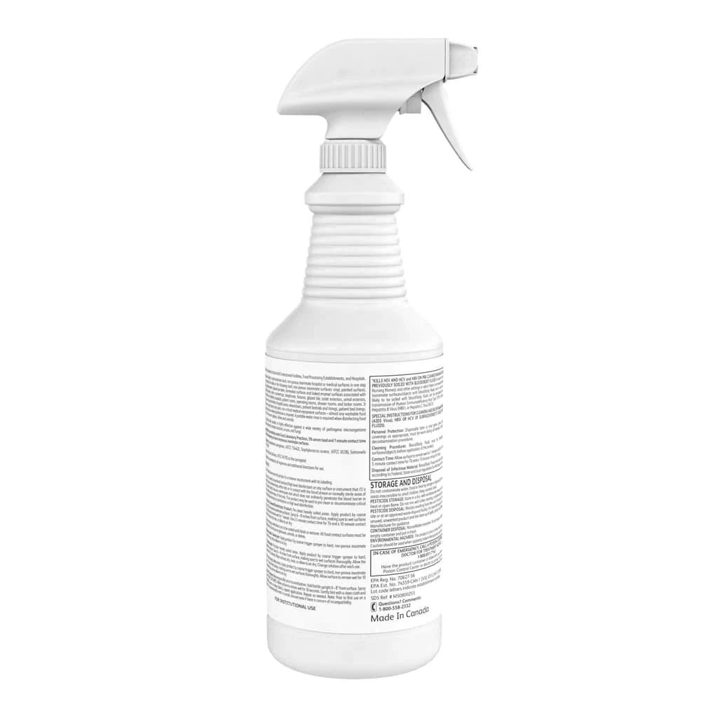 Cheapest 🥰 Diversey Oxivir® TB 32 oz. Disinfectant Cleaner, 12 Per Case 👍 - Image 3