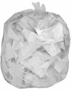 New 🌟 Heritage Bag Company 17 x 17 in. 4 gal Low-Density Super Tuf Liner Roll in Clear ✔️