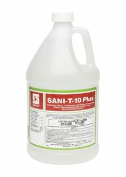 Flash Sale 🧨 Spartan Chemical Sani-T-10® Plus® 1 gal Quat-Based Food Contact Sanitizer (4 Per Case) 😉